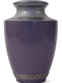 Granite Purple Brass Cremation Urn - Memorials4u