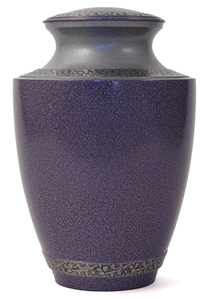 Granite Purple Brass Cremation Urn - Memorials4u