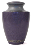 Granite Purple Brass Cremation Urn - Memorials4u