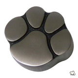 Pet Keepsake Urn - Paw Print Pet Urn - Custom Urn for Pet Ashes in Pewter -  Memorials4u