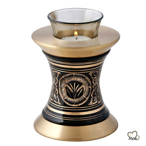 Elite Radiance Tealight Cremation Urn, Tealight Urn - Memorials4u