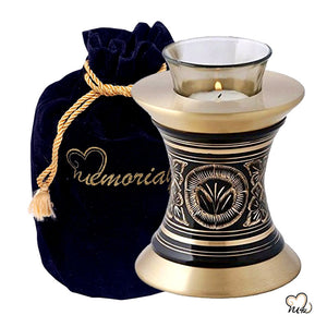 Elite Radiance Tealight Cremation Urn, Tealight Urn - Memorials4u