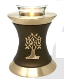 Brown Tree of Life Tealight Urn - Memorials4u