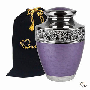 Lavender Bloom Cremation Urn, cremation urns - Memorials4u