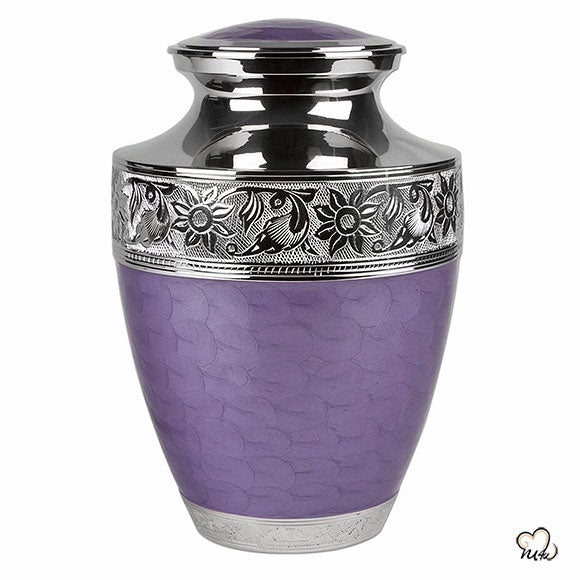 Lavender Bloom Cremation Urn for Human Ashes – Memorials4u