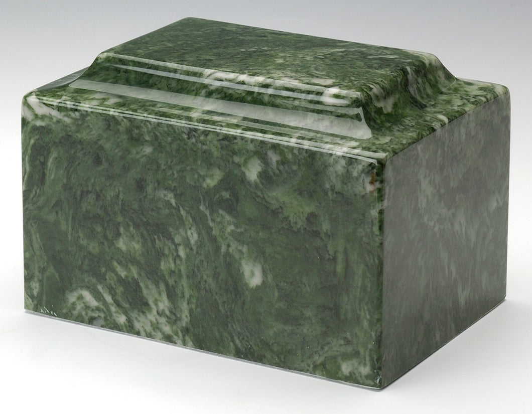 Emerald Classic Cultured Marble Premium Cremation Urn