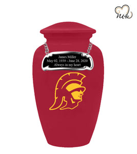 University of Southern California Trojans Football Memorial Cremation Urn - Memorials4u